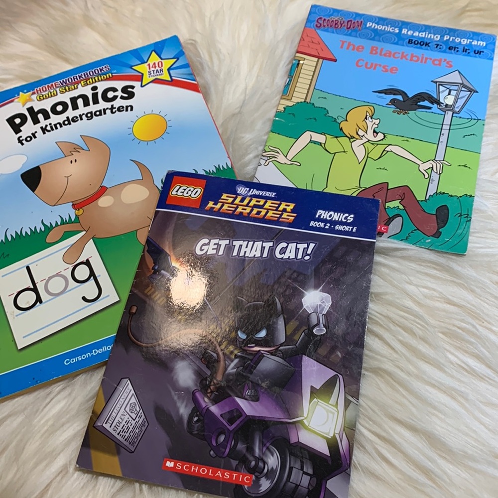 🐸2/$10🐸Phonics set of 3